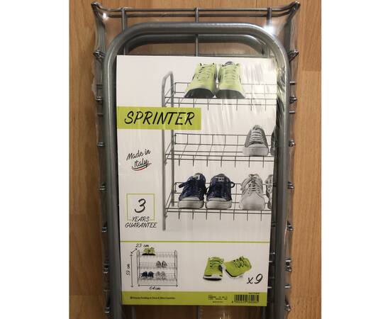 Етажерка 3-х рівнева для взуття METALTEX (938008), зображення 3