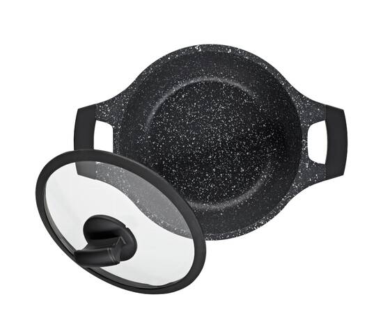 Каструля з кришкою KELA Stella Nova, 20 см, 2,2 л (12218), Тип: каструля, Об'єм: 2,2 л, Колір: чорний, зображення 4