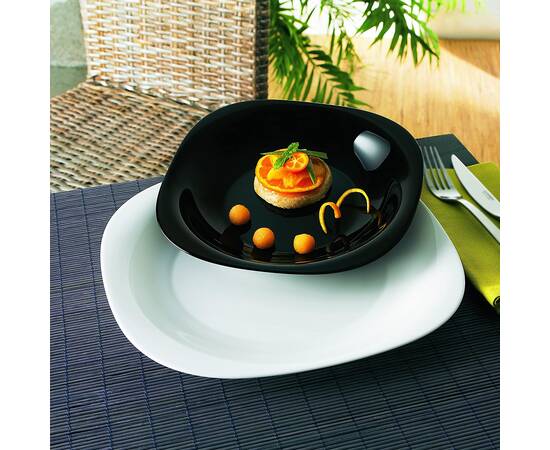 Тарілка Luminarc CARINE black 210 мм супова (L9818)