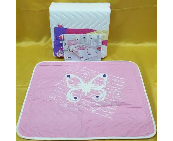 Покрывало детское/подростковое стеганое 180x240 с наволочкой 50х70 PINKY Clasy (16678), изображение 2