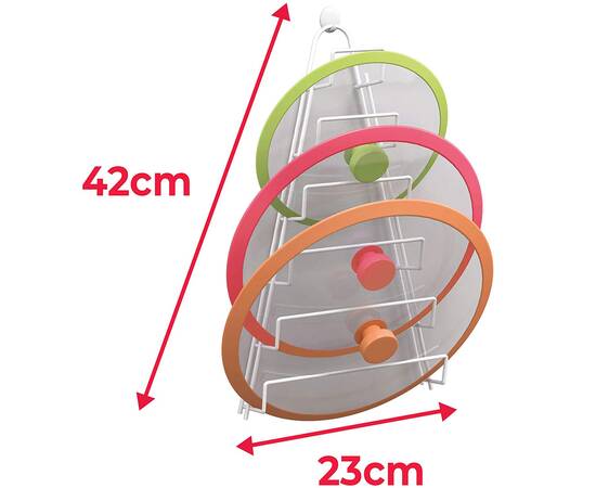 Подставка для крышек KIWI METALTEX (362806)