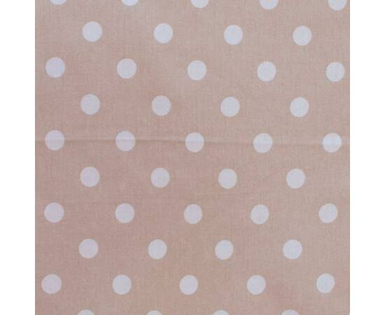 Комплект штор 2 шт. Горох бежевый 170х136 см Прованс (011103), изображение 3