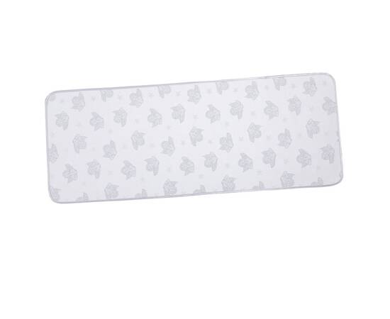 Доріжка на стіл двостороння (зі срібною тасьмою) 45х140 LiMaSo (FS80-EDEN032-45), Тип: доріжки (раннери), Основний колір: срібний, Форма скатертини: прямокутна, Розмір: 45x140, зображення 2