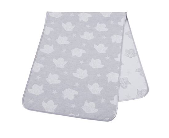 Доріжка на стіл двостороння (зі срібною тасьмою) 40х100 LiMaSo (FS80-EDEN032-40), Тип: доріжки (раннери), Основний колір: срібний, Форма скатертини: прямокутна, Розмір: 40x100, зображення 3