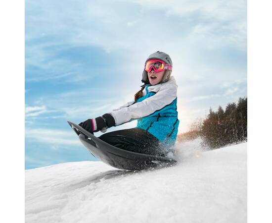 Санки-льодянка Plastkon Meteor 60 см антрацит (41107860), зображення 5