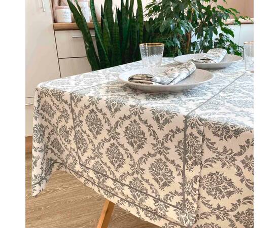 Дорожка Avantime Версаль Сірий 40х140 Прованс (017309), Тип: дорожки (раннеры), Цвет: серый, Форма скатерти: прямоугольная, Размер: 40x140, изображение 2