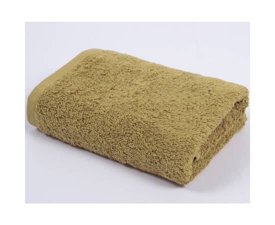 Полотенце Iris Home Отель Горчичный golden olive 50x90 (500 г/м2) (svt-2000022241793), Цвет: горчичный, Размер: 50x90, изображение 2