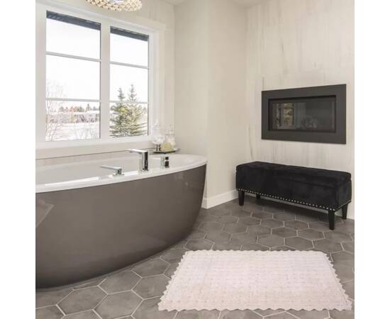 Набор ковриков Irya Garnet pembe розовый 55x85+35x55 (svt-2000022260718), Цвет: розовый, Размер: 55x85, изображение 4