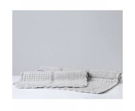 Набор ковриков Irya Sandy silver серебро 65x100+45x65 (svt-2000022260787), Цвет: серебряный, Размер: 60x100, изображение 3