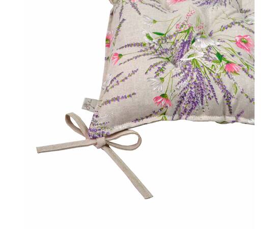 Подушка на стілець Grosso 40х40 Прованс (017527), Колір: бузковий, Розмір: 40x40, зображення 2