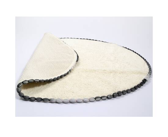 Коврик Irya Ronan ekru молочный 90x90 (svt-2000022266727), Цвет: кремовый, Размер: Ø90, изображение 2