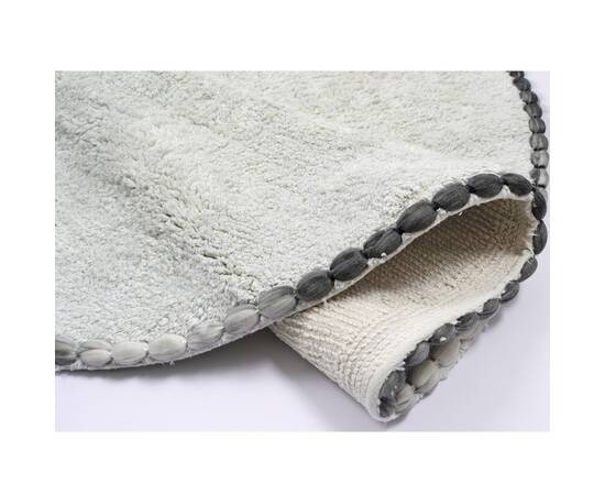 Коврик Irya Ronan mint ментоловый 90x90 (svt-2000022266734), Цвет: зеленый, Размер: Ø90, изображение 3