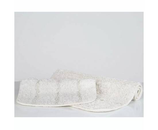 Набор ковриков Irya Clay ekru молочный 60x90+40x60 (svt-2000022265638), Цвет: кремовый, Размер: 60x90, изображение 2