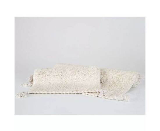 Набір килимків Irya Enmore ekru молочний 60x90+40x60 (svt-2000022266697), Колір: кремовий, Розмір: 60x90, зображення 2