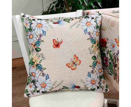 Наволочка 45х45 Alicia Метелики та квіти Прованс (021814), изображение 3