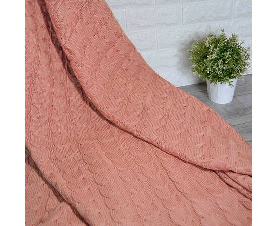 Плед 140х180 Глорія Косы Попіл троянди Прованс (014493), Цвет: розовый, Размер: 140x180, изображение 3