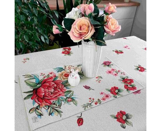 Серветка Alegria 30х50 Прованс (021784), Тип: серветки, Основний колір: червоний, Форма скатертини: прямокутна, Розмір: 30x50, зображення 2