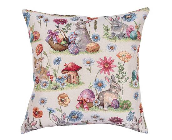 Подушка гобеленова двостороння 45х45 (EDEN1017-NV2) LiMaSo, зображення 2