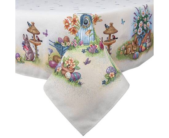 Скатертина гобеленова 137х180 (RUNNER1016-180) LiMaSo, Тип: скатерти, Цвет: сиреневый, Форма скатерти: прямоугольная, Размер: 137x180, изображение 2