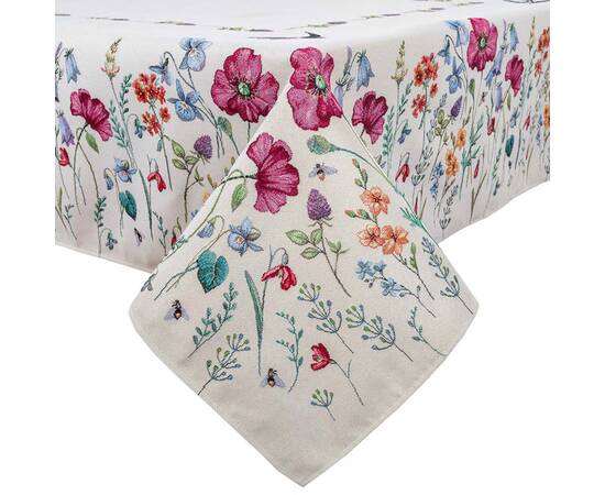 Скатертина гобеленова 137х180 (RUNNER862-180) LiMaSo, Тип: скатерти, Цвет: сиреневый, Форма скатерти: прямоугольная, Размер: 137x180, изображение 2