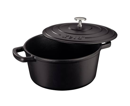 Кастрюля чугунная с крышкой KELA Calido, 24 см, 4,0 л (12471)