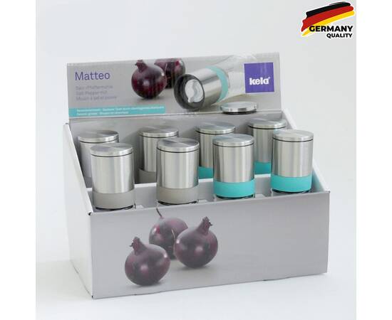 Набір млинів для солі та перцю KELA Matteo, 5х13 см, 2 шт. (11619), зображення 4