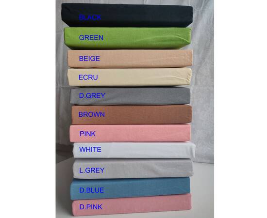 Простынь на резинке Le Vele 160х200 BROWN (трикотаж), Цвет: коричневый, Тип: простыни на резинке, Размер: 160x200, изображение 3