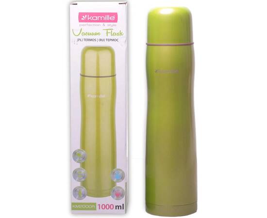 Термос 1000 мл Kamille (2000A), зображення 2