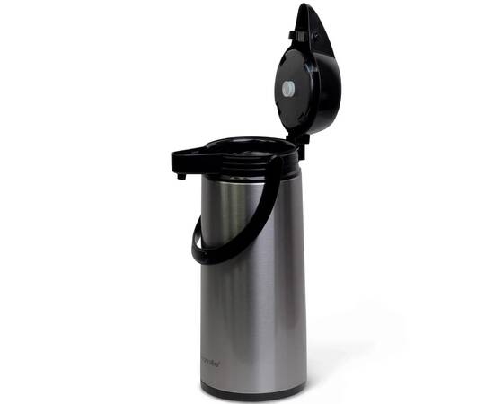 Термос 1900 мл пластиковий зі скляною колбою Kamille (2026), зображення 4