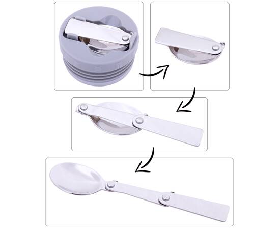 Термос пищевой 530 мл Kamille (2096)