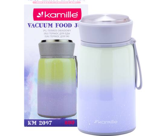 Термос пищевой 800 мл Kamille (2097)