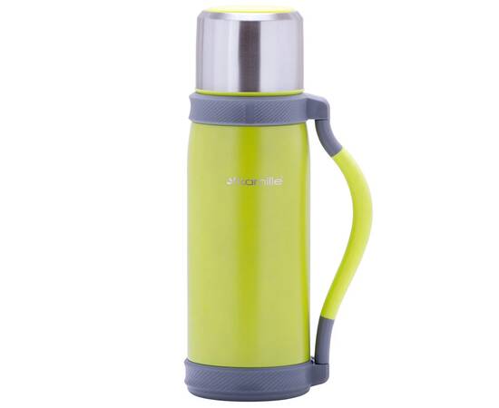 Термос 1200 мл з ручкою та ремінцем Kamille (2015), зображення 8