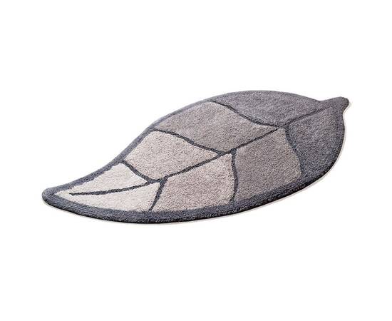 Коврик в ванную New Degrade Leaf carbone 55x110 P281 PHP, Цвет: серый, Размер: 55x110, изображение 2