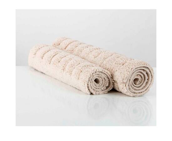 Набор ковриков Shalla Dax ekru молочный 40x60+50x80 (svt-2000022281317), Цвет: кремовый, Размер: 50x80, изображение 4