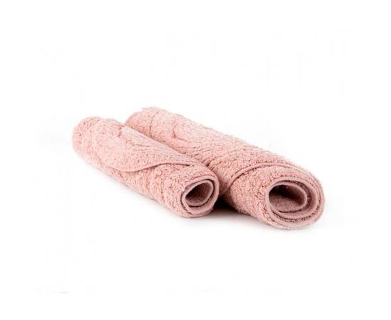 Набор ковриков Shalla Edna gul розовый 40x60+50x80 (svt-2000022281379), Цвет: розовый, Размер: 50x80, изображение 4