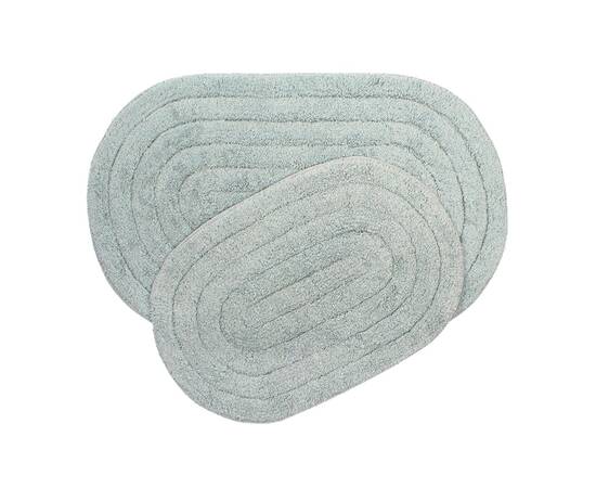 Набір килимків Shalla Edna mavi блакитний 40x60+50x80 (svt-2000022281393), Колір: блакитний, Розмір: 50x80, зображення 3