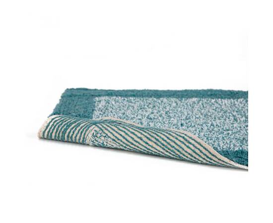 Набор ковриков Shalla Fabio petrol mavisi синий 40x60+50x80 (svt-2000022281461), Цвет: синий, Размер: 50x80, изображение 2