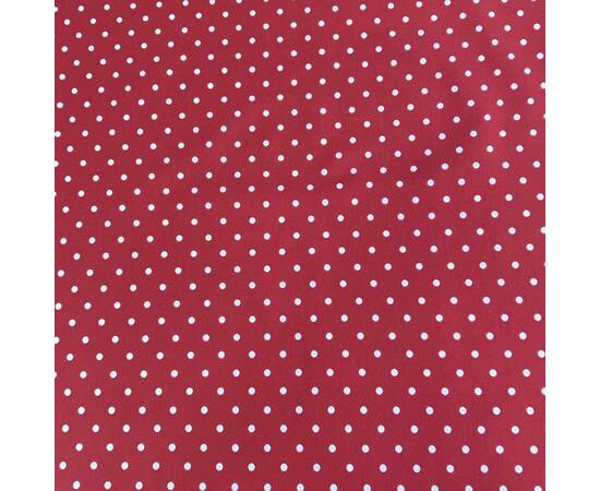 Скатерть 136х180 Горох бордо Прованс (021951), Тип: скатерти, Цвет: бордовый, Форма скатерти: прямоугольная, Размер: 136x180, изображение 3