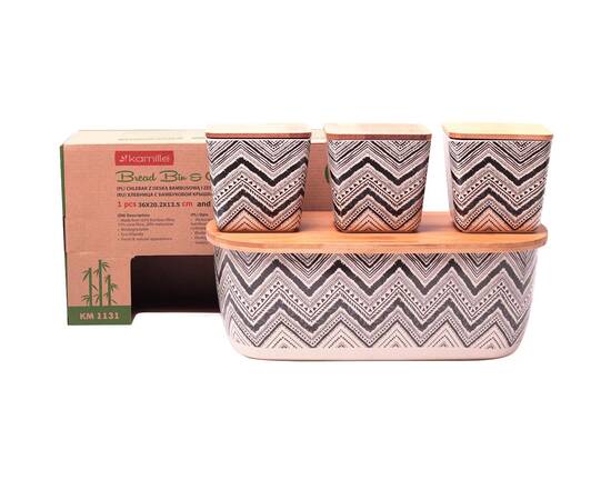 Хлібниця 36x20.2x13.5 см Kamille (1131), зображення 4