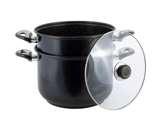 Пароварка одноуровневая О26 см из углеродистой стали Kamille (5831), изображение 4