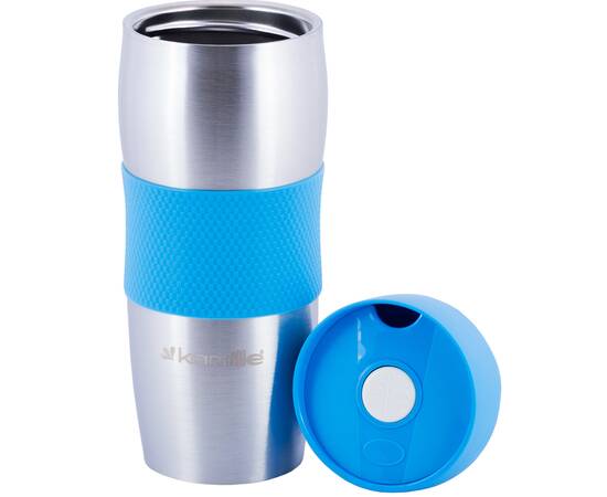 Термокухоль 380 мл з TPR-вставкою Kamille (2053R), зображення 5