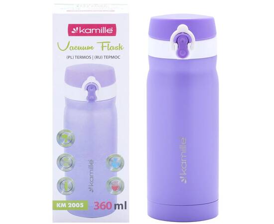 Термос-пляшка 360 мл Kamille (2005), зображення 7