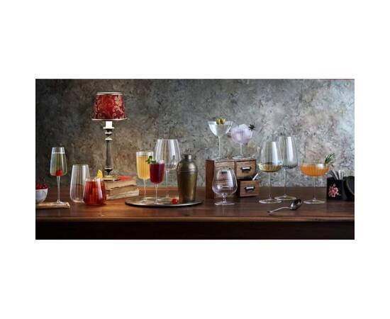 Бокал Swing Martini C 523, 22 cl, 4 шт/уп Luigi Bormioli (13168/02)