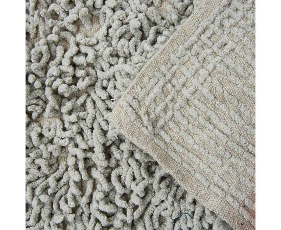 Килимок Shalla Dion tas сірий 50x80 (svt-2000022281584), Колір: сірий, Розмір: 50x80, зображення 2