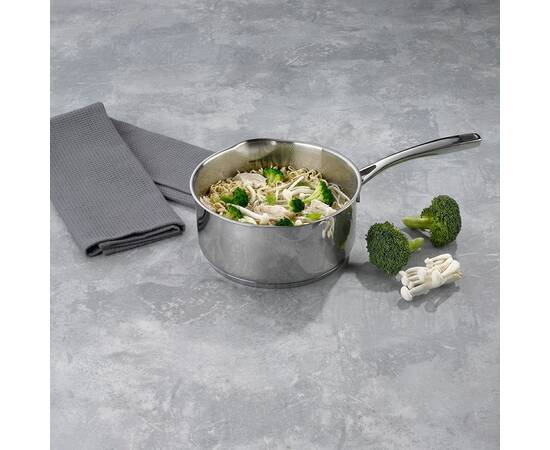 Ковш KELA Flavoria 20 см, 2,6 л (10183), Тип: ковш, Объем: 2,6 л, Цвет: серебряный, изображение 4