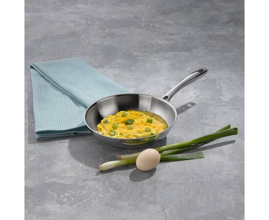 Сковорода KELA Flavoria 20 см (10187), Колір: срібний, Тип: сковорода, Форма: кругла, Діаметр (см): 20, зображення 2