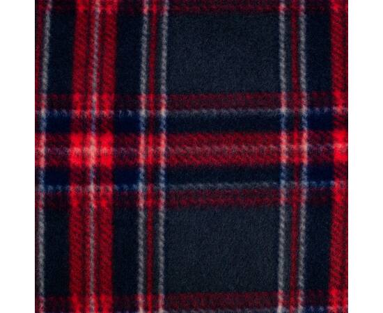 Плед Home Line флісовий 160х220 ПОЛАР клітина червоно-сіра (164479), Основний колір: червоний, Розмір: 160x220, зображення 2