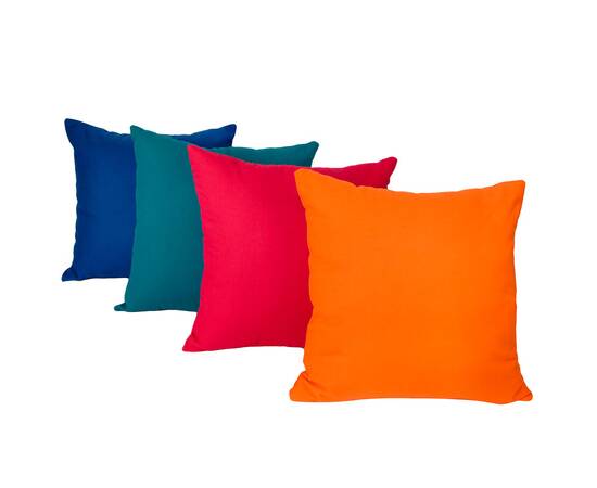 Подушка декоративная Home Line 35Х35 со съемным чехлом синяя (157068)