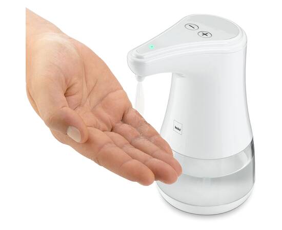 Диспенсер для дезінфікуючих засобів KELA Aurie білий 360 мл (24510), зображення 3