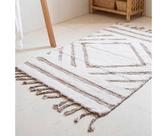 Коврик Irya Hoover kahverengi/ekru кофейный/молочный 70x110 (svt-2000022288552), Цвет: капучино, Размер: 70x110, изображение 2